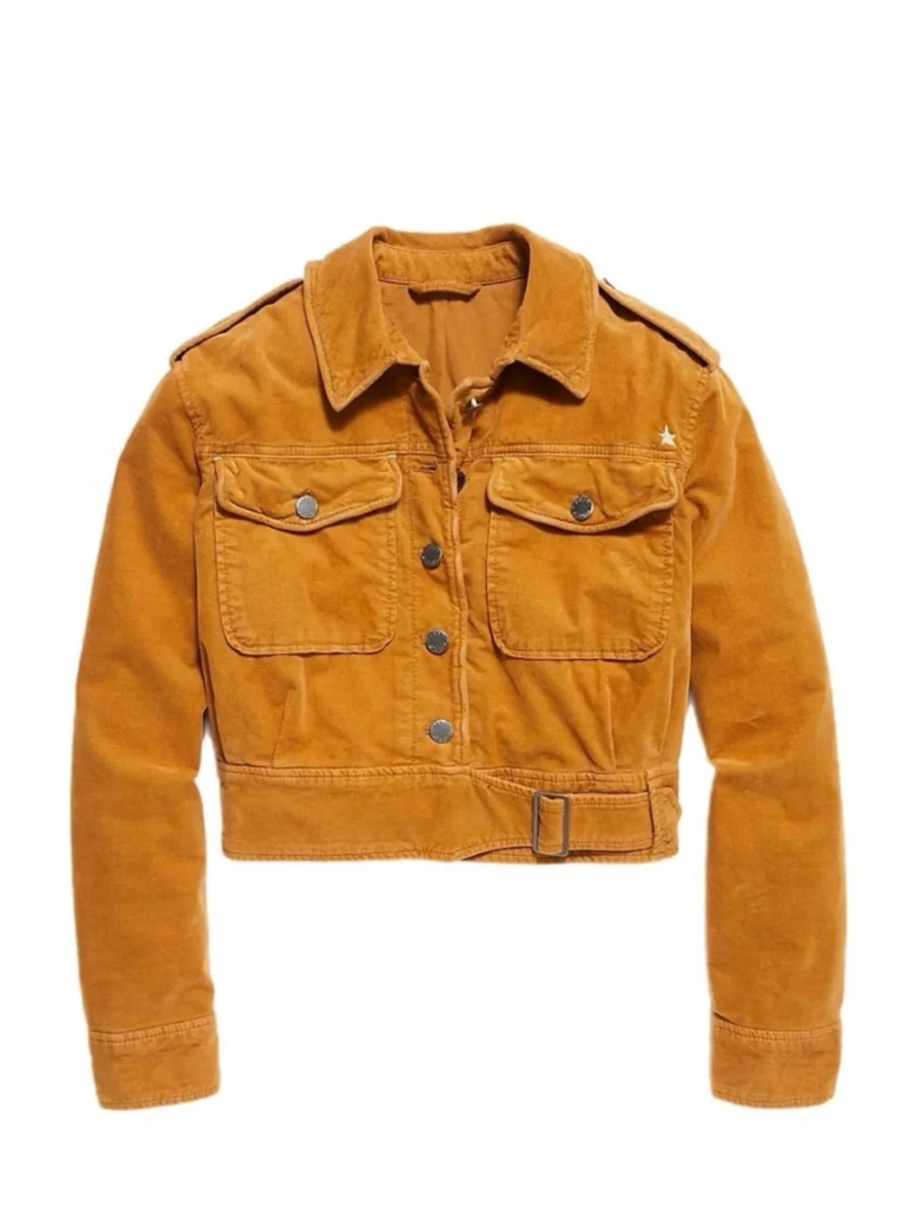 Free People Everlyn Jacket Corduroy Utility Jacket in Camel - Picture 9 of 9